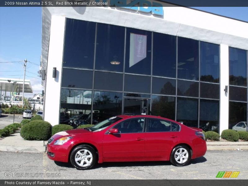 Red Brick Metallic / Charcoal 2009 Nissan Altima 2.5 SL