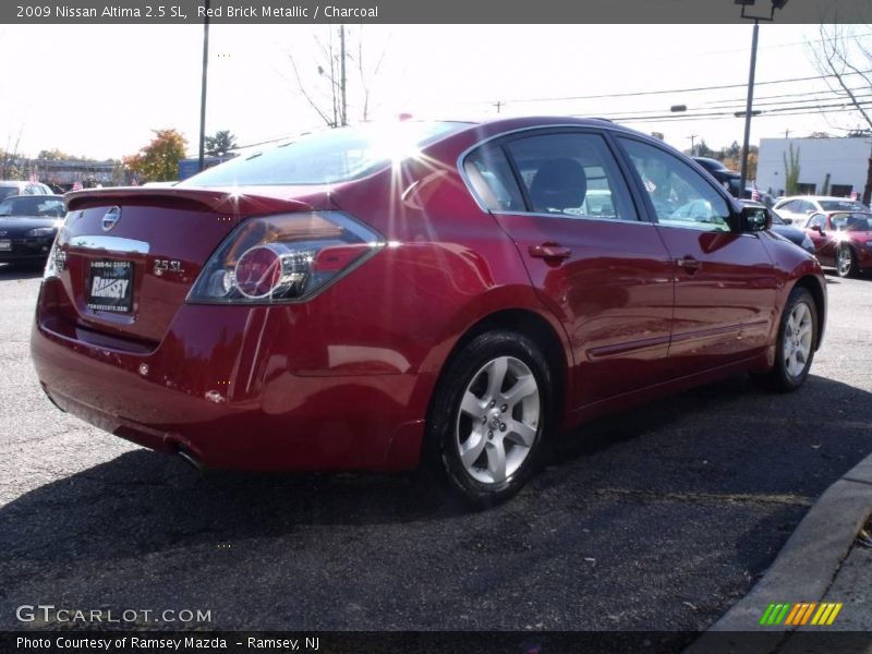 Red Brick Metallic / Charcoal 2009 Nissan Altima 2.5 SL