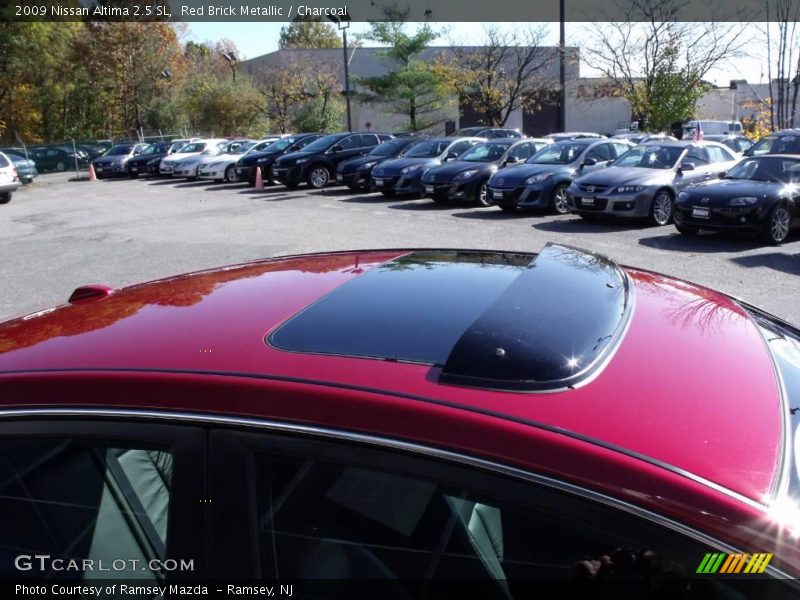 Red Brick Metallic / Charcoal 2009 Nissan Altima 2.5 SL