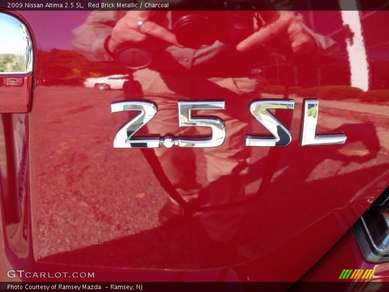 Red Brick Metallic / Charcoal 2009 Nissan Altima 2.5 SL