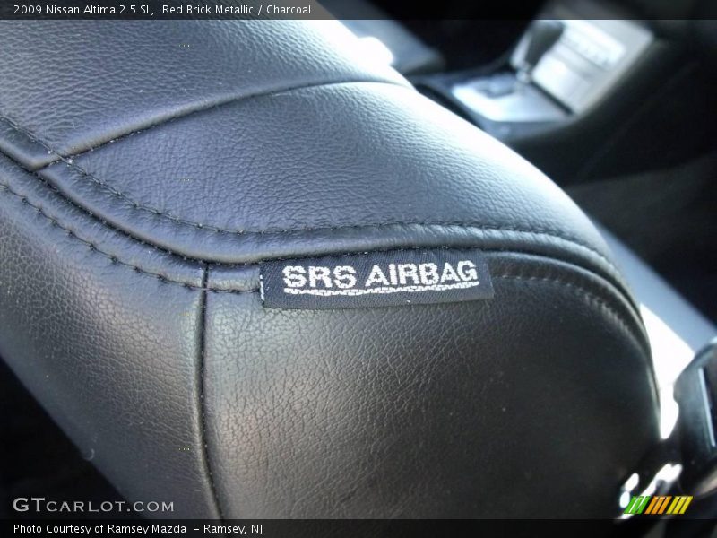 Red Brick Metallic / Charcoal 2009 Nissan Altima 2.5 SL