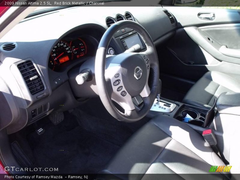Red Brick Metallic / Charcoal 2009 Nissan Altima 2.5 SL