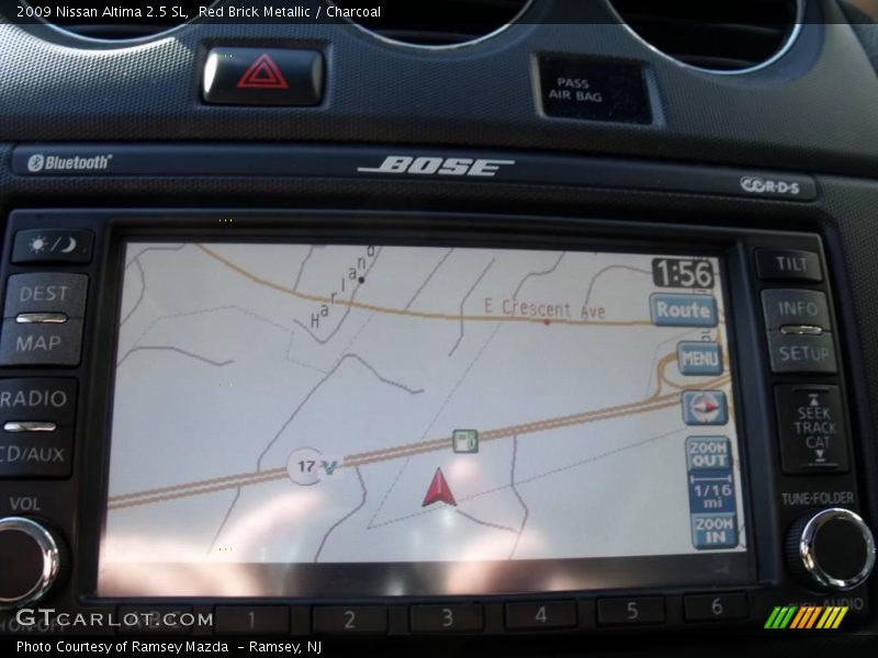 Red Brick Metallic / Charcoal 2009 Nissan Altima 2.5 SL