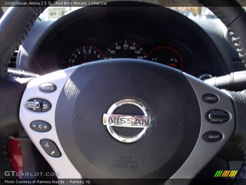 Red Brick Metallic / Charcoal 2009 Nissan Altima 2.5 SL