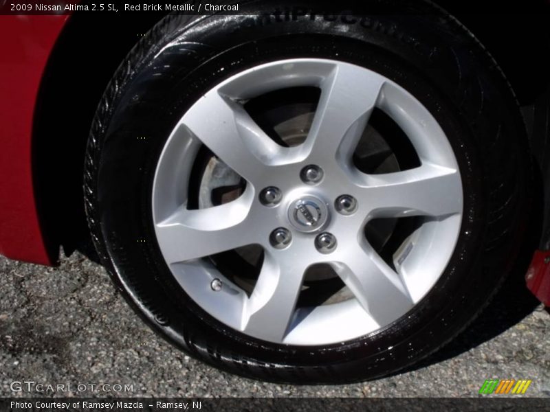 Red Brick Metallic / Charcoal 2009 Nissan Altima 2.5 SL