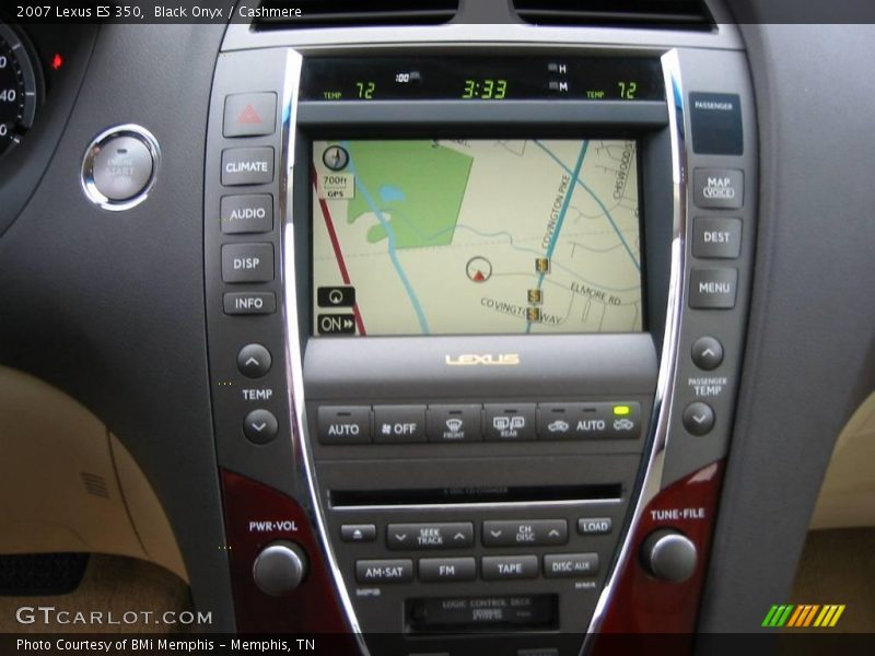 Black Onyx / Cashmere 2007 Lexus ES 350