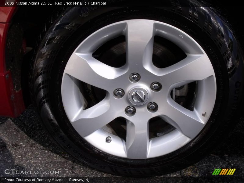 Red Brick Metallic / Charcoal 2009 Nissan Altima 2.5 SL