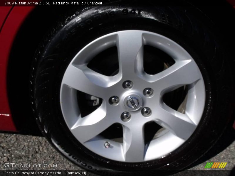 Red Brick Metallic / Charcoal 2009 Nissan Altima 2.5 SL
