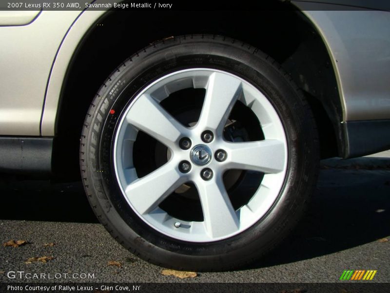 Savannah Beige Metallic / Ivory 2007 Lexus RX 350 AWD
