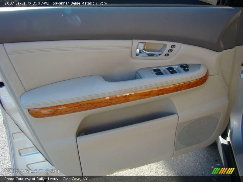 Savannah Beige Metallic / Ivory 2007 Lexus RX 350 AWD