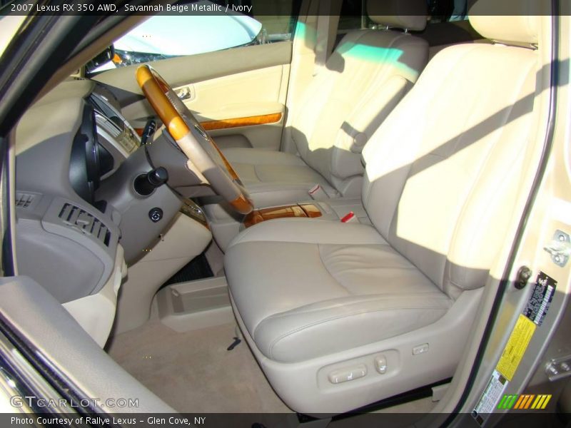 Savannah Beige Metallic / Ivory 2007 Lexus RX 350 AWD