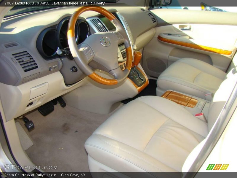 Savannah Beige Metallic / Ivory 2007 Lexus RX 350 AWD