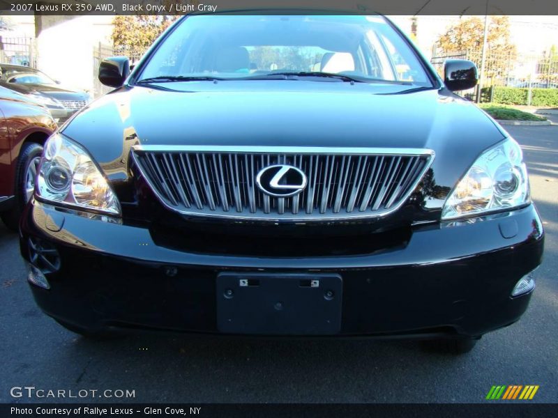 Black Onyx / Light Gray 2007 Lexus RX 350 AWD