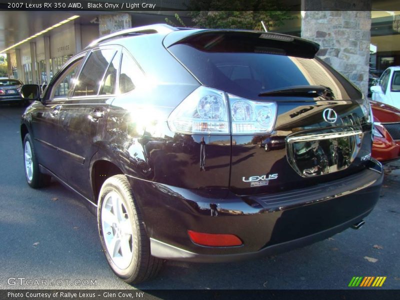 Black Onyx / Light Gray 2007 Lexus RX 350 AWD
