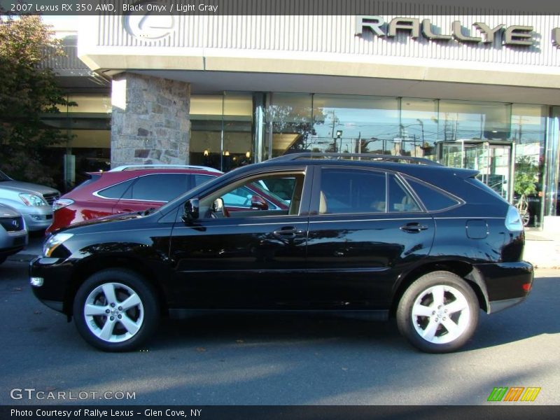 Black Onyx / Light Gray 2007 Lexus RX 350 AWD