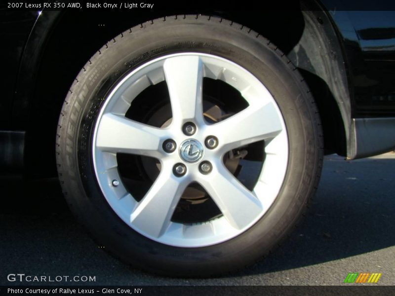 Black Onyx / Light Gray 2007 Lexus RX 350 AWD