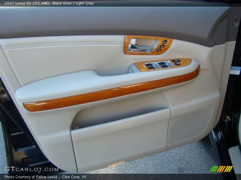 Black Onyx / Light Gray 2007 Lexus RX 350 AWD