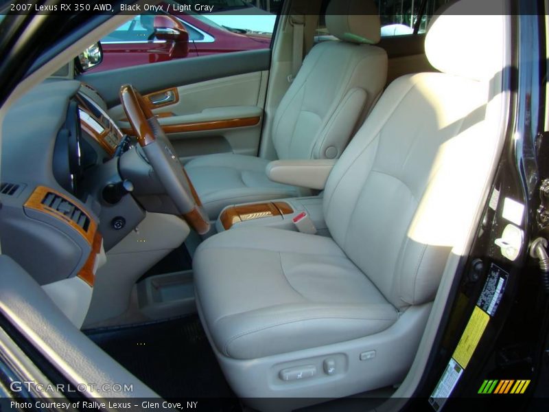 Black Onyx / Light Gray 2007 Lexus RX 350 AWD