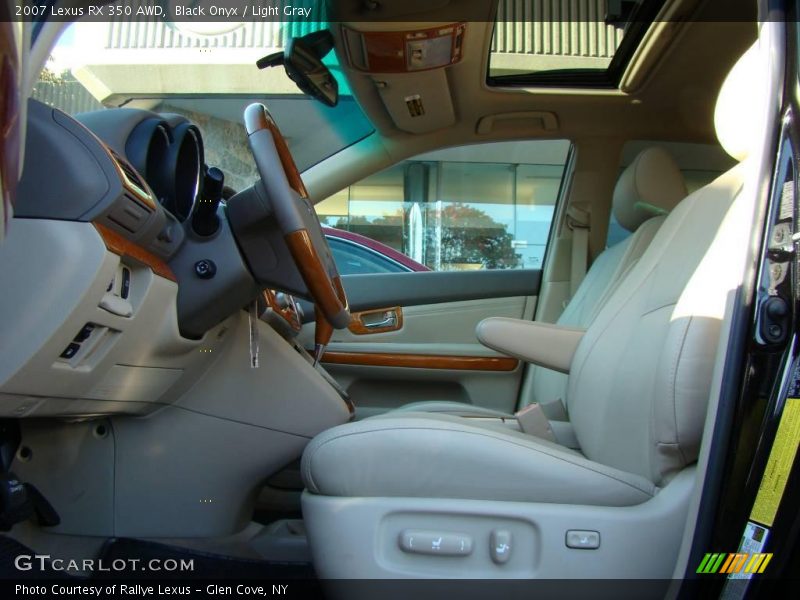 Black Onyx / Light Gray 2007 Lexus RX 350 AWD
