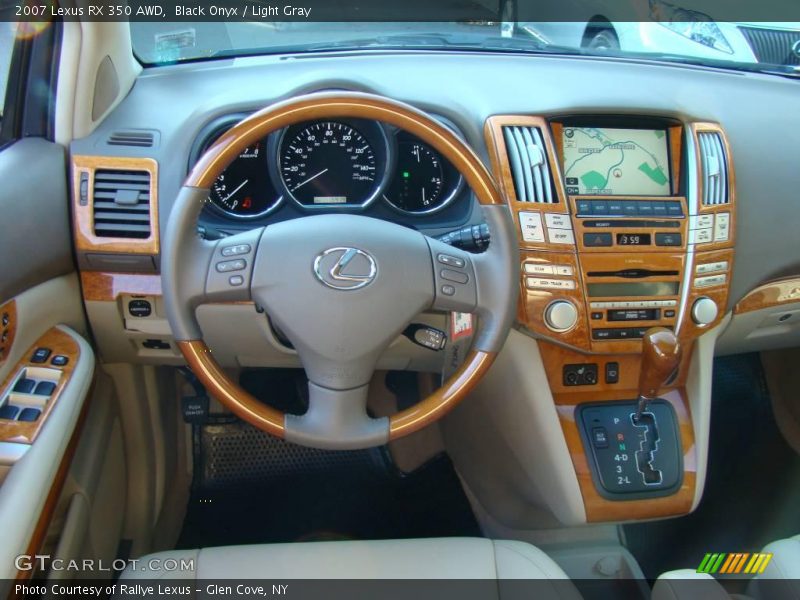 Black Onyx / Light Gray 2007 Lexus RX 350 AWD
