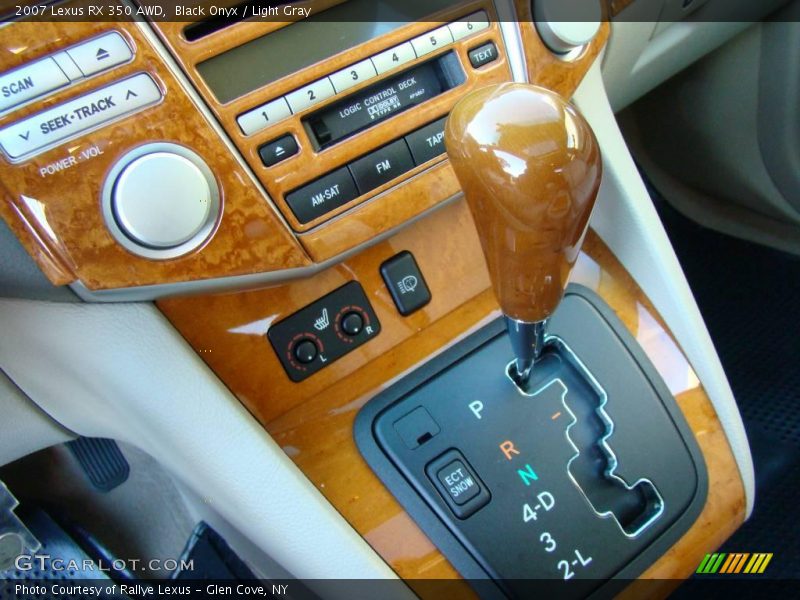 Black Onyx / Light Gray 2007 Lexus RX 350 AWD