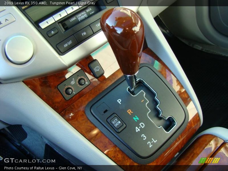 Tungsten Pearl / Light Gray 2009 Lexus RX 350 AWD