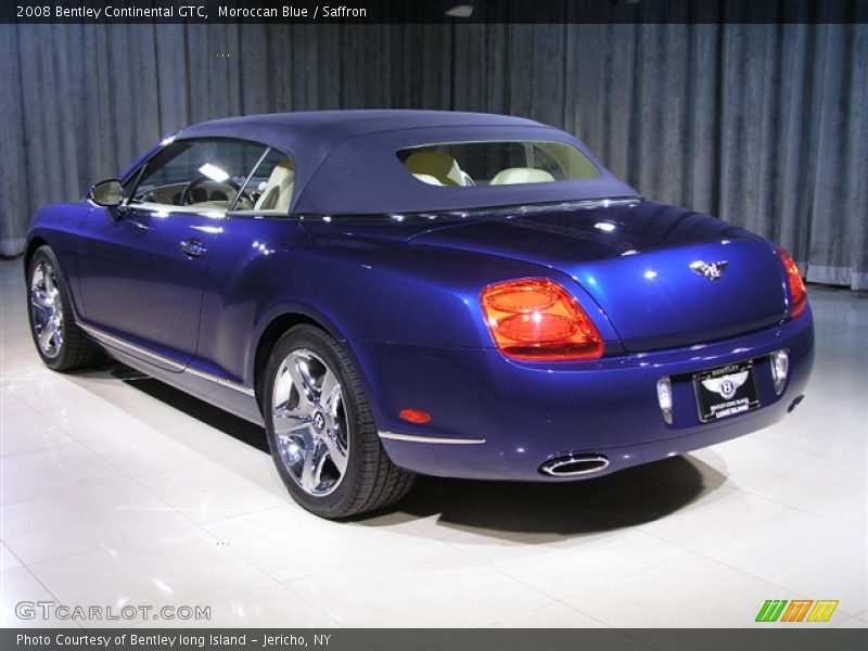 Moroccan Blue / Saffron 2008 Bentley Continental GTC