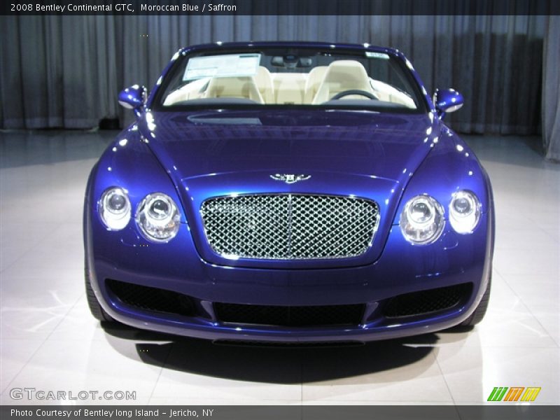 Moroccan Blue / Saffron 2008 Bentley Continental GTC