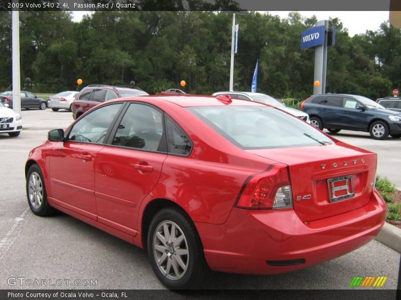 Passion Red / Quartz 2009 Volvo S40 2.4i