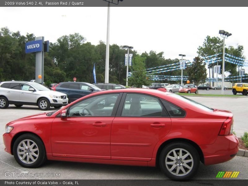 Passion Red / Quartz 2009 Volvo S40 2.4i