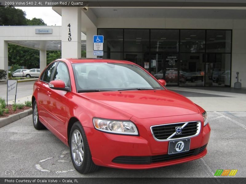 Passion Red / Quartz 2009 Volvo S40 2.4i