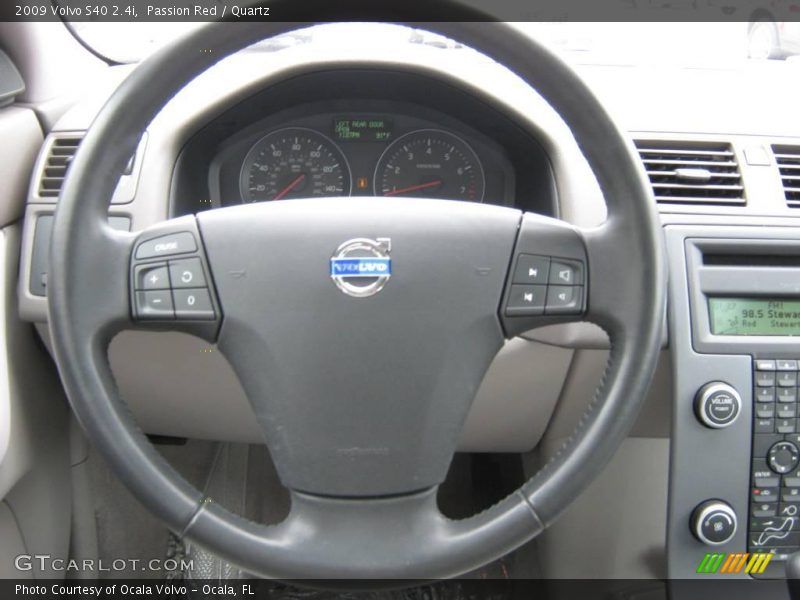 Passion Red / Quartz 2009 Volvo S40 2.4i