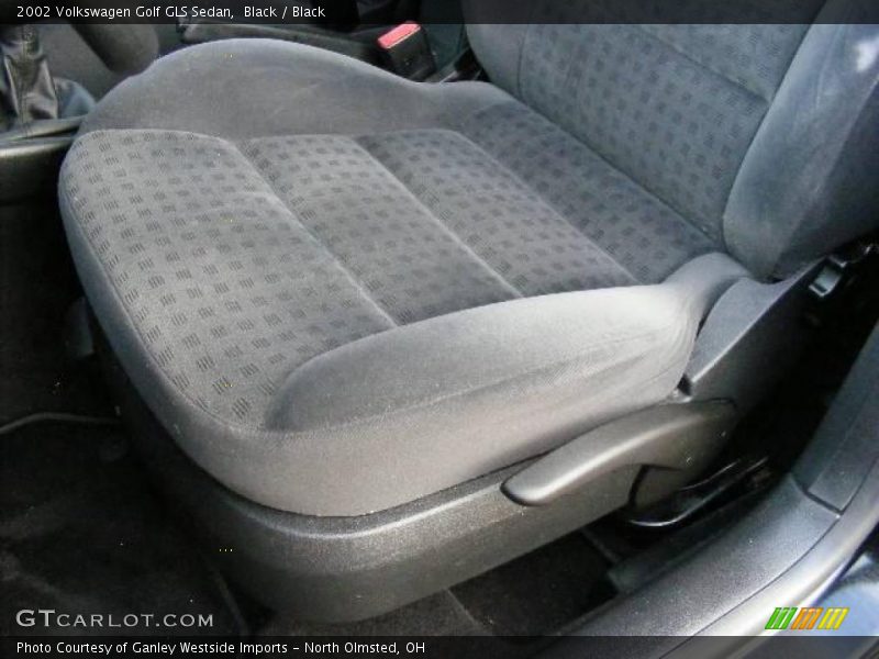 Black / Black 2002 Volkswagen Golf GLS Sedan