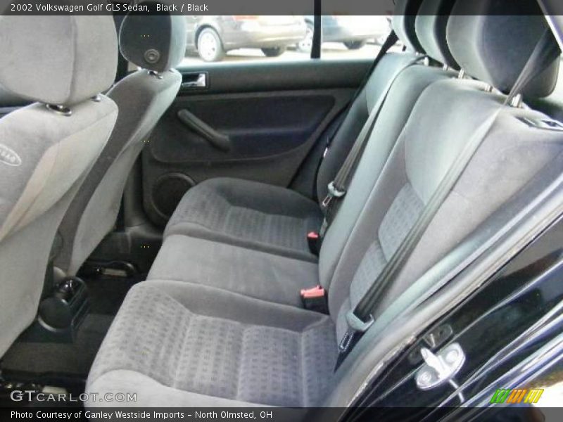 Black / Black 2002 Volkswagen Golf GLS Sedan