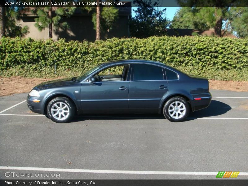 Blue Graphite Metallic / Grey 2004 Volkswagen Passat GLS Sedan