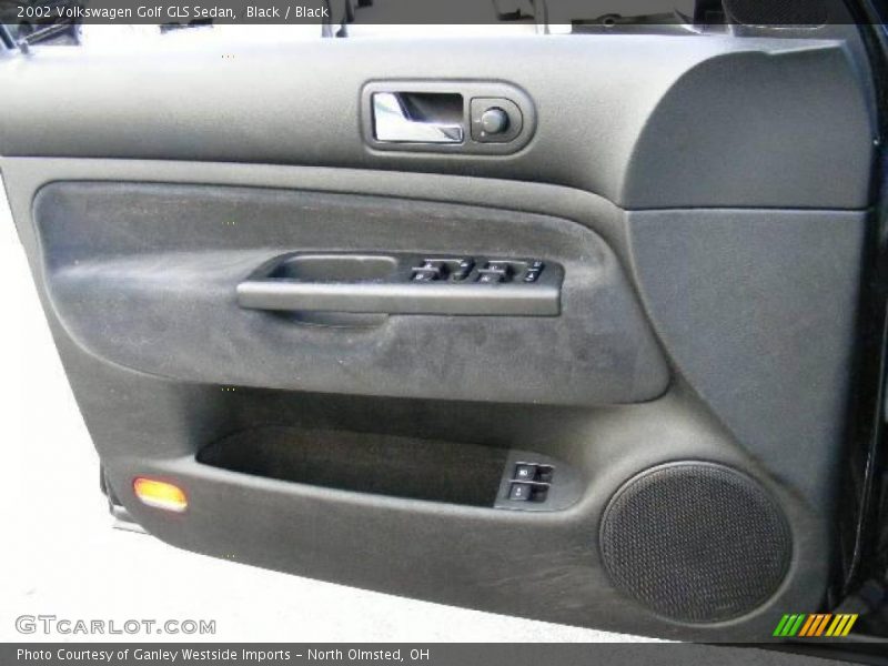Black / Black 2002 Volkswagen Golf GLS Sedan