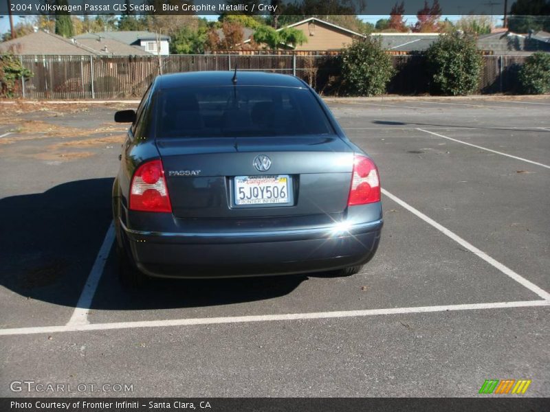 Blue Graphite Metallic / Grey 2004 Volkswagen Passat GLS Sedan