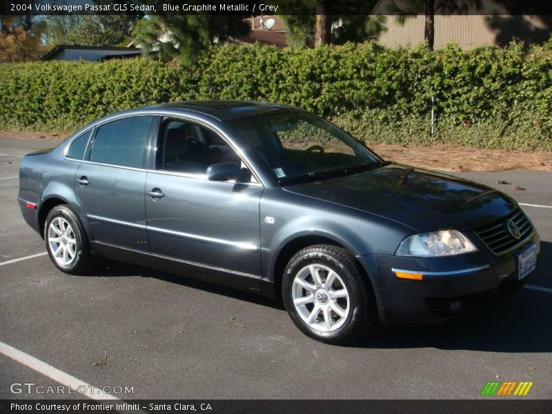 Blue Graphite Metallic / Grey 2004 Volkswagen Passat GLS Sedan