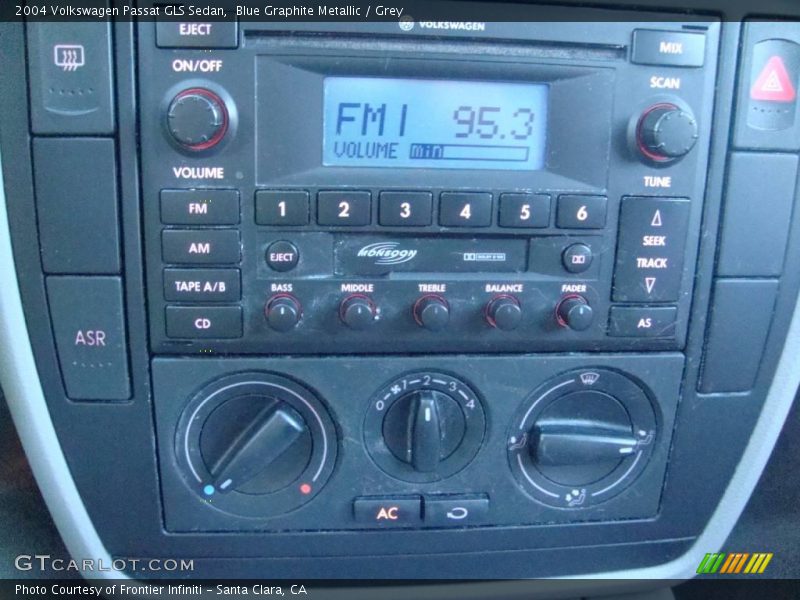 Blue Graphite Metallic / Grey 2004 Volkswagen Passat GLS Sedan