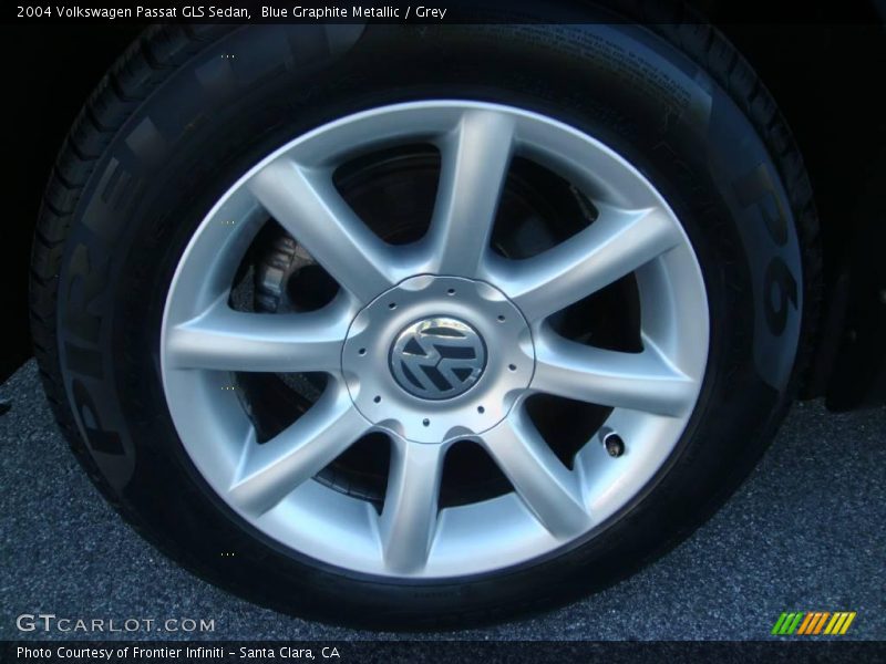 Blue Graphite Metallic / Grey 2004 Volkswagen Passat GLS Sedan