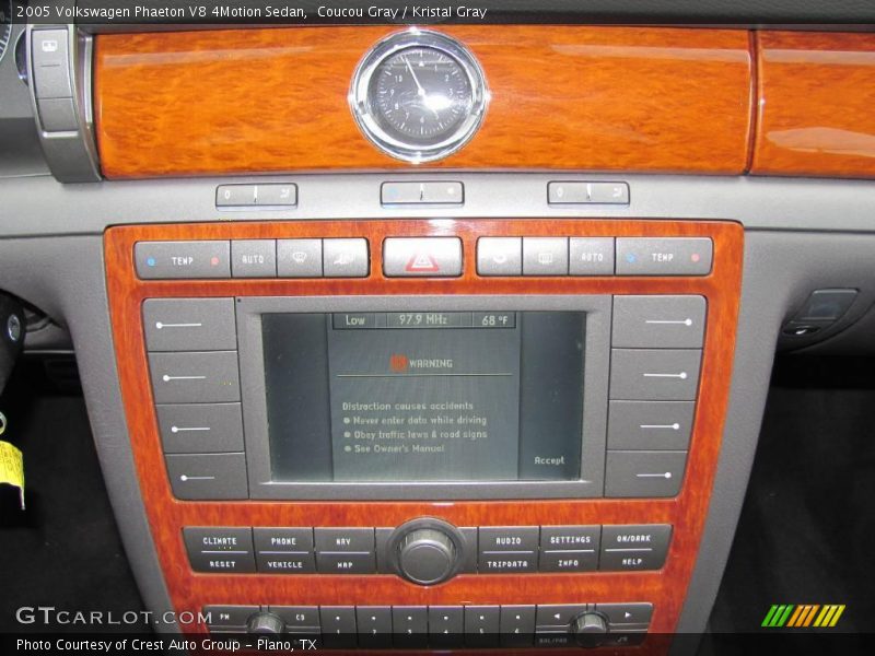 Coucou Gray / Kristal Gray 2005 Volkswagen Phaeton V8 4Motion Sedan