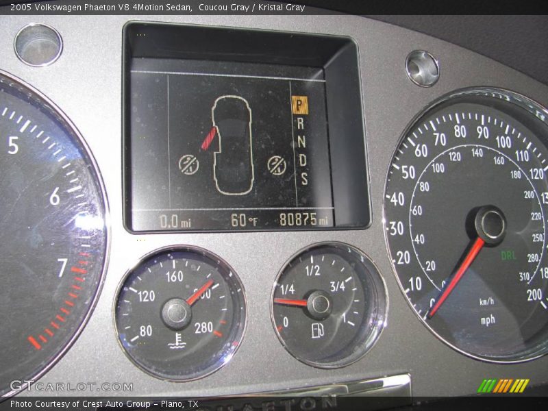 Coucou Gray / Kristal Gray 2005 Volkswagen Phaeton V8 4Motion Sedan