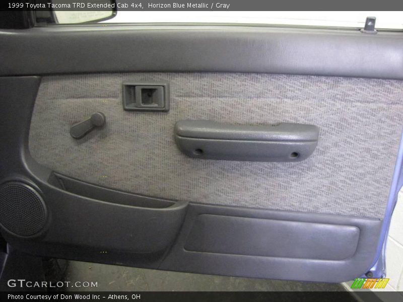 Horizon Blue Metallic / Gray 1999 Toyota Tacoma TRD Extended Cab 4x4