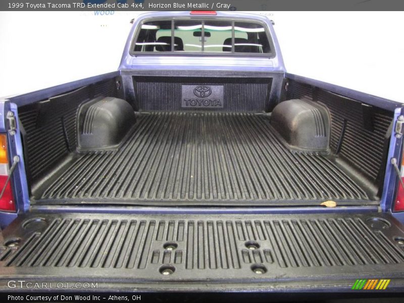 Horizon Blue Metallic / Gray 1999 Toyota Tacoma TRD Extended Cab 4x4
