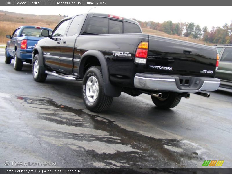 Black / Oak 2002 Toyota Tundra SR5 TRD Access Cab 4x4