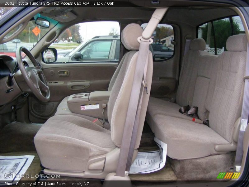 Black / Oak 2002 Toyota Tundra SR5 TRD Access Cab 4x4