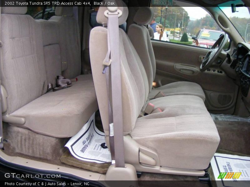 Black / Oak 2002 Toyota Tundra SR5 TRD Access Cab 4x4