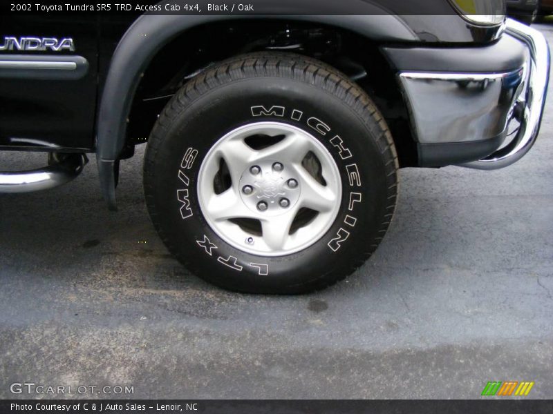 Black / Oak 2002 Toyota Tundra SR5 TRD Access Cab 4x4