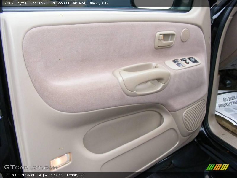 Black / Oak 2002 Toyota Tundra SR5 TRD Access Cab 4x4