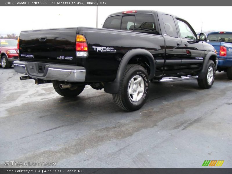 Black / Oak 2002 Toyota Tundra SR5 TRD Access Cab 4x4
